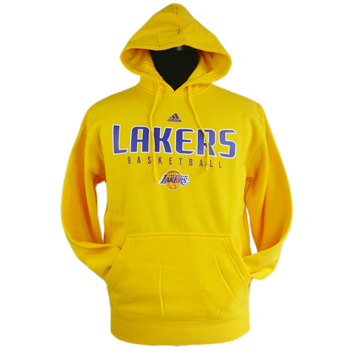  NBA Los Angeles Lakers Yellow Hoody